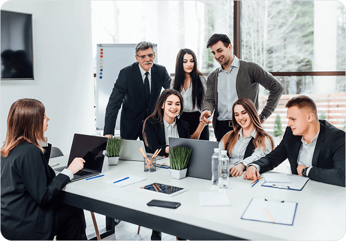 Manfree Technologies team working on embedded systems and automation projects