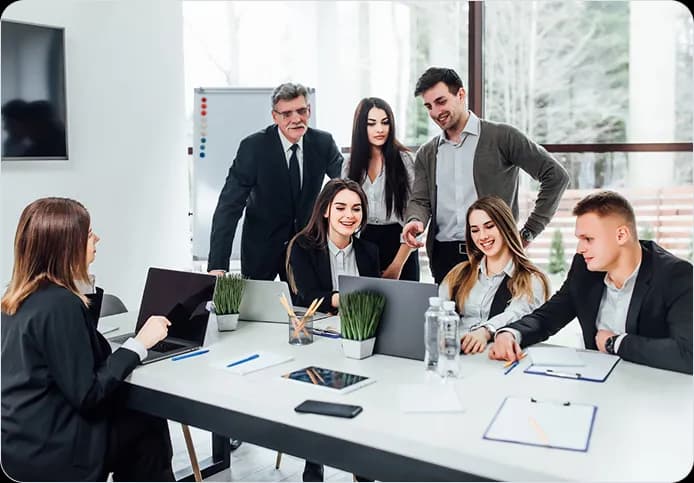 Manfree Technologies team working on embedded systems and automation projects