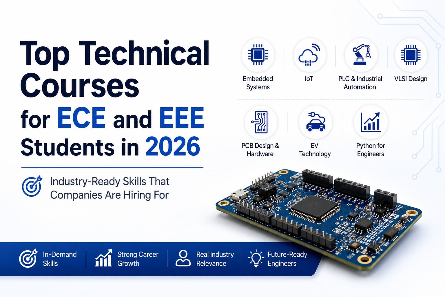 Best Technical Courses for ECE and EEE Students in 2026: A Career Guide